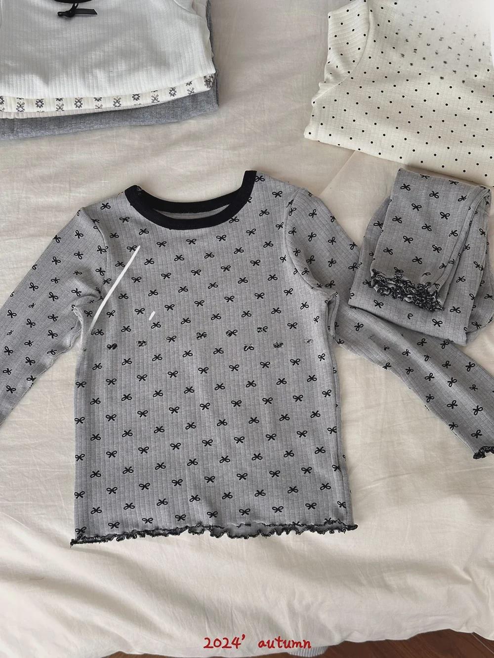 

Пижама для девочек из супермягкой ткани, похожей на кашемир - Уютный, плотный костюм из двух частей 160 cm