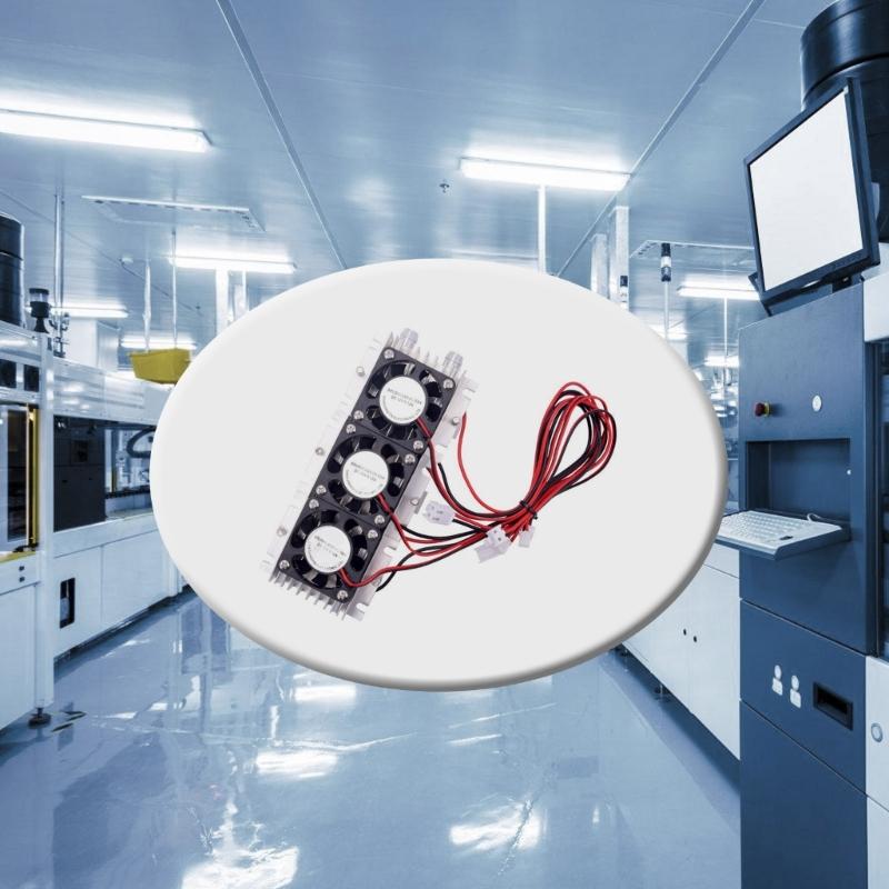 Klimaanlage DC12V Thermoelektrisches Peltier Kühlkühlsystem Kühlkörper Leitungen Modul Halbleiter