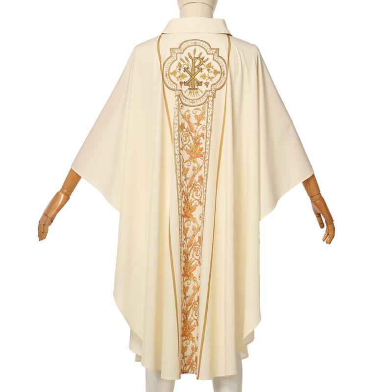 Festgewand Chasuble Messgewänder Robe Priester Cosplay Kostüm