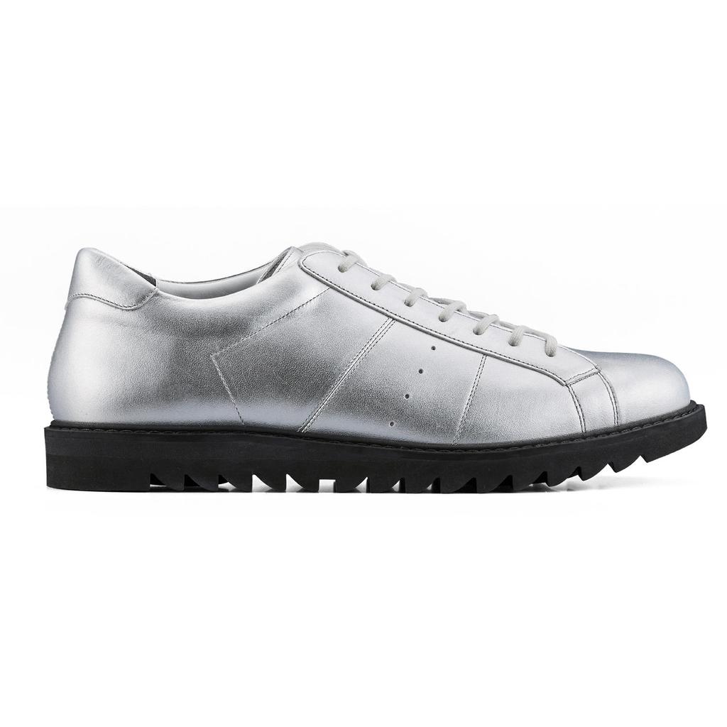 Onitsuka Tiger Court T Slip Resistant Abrasion Resistant Low top Casual Shoes Unisex Silver Black 1183C360-020