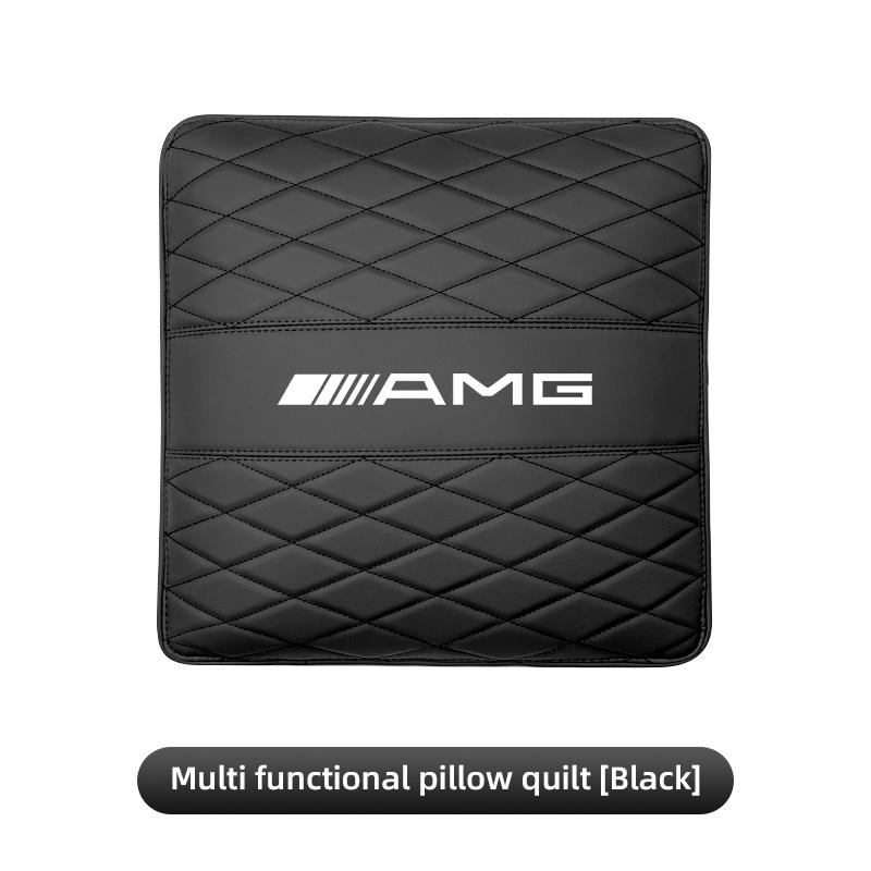 FVNH3 Car Seat Head Support Cushion Lumbar Pillow Interior Accessories For Mercedes Benz AMG Smart W205 C300 W203 W206 W108 W124 W126