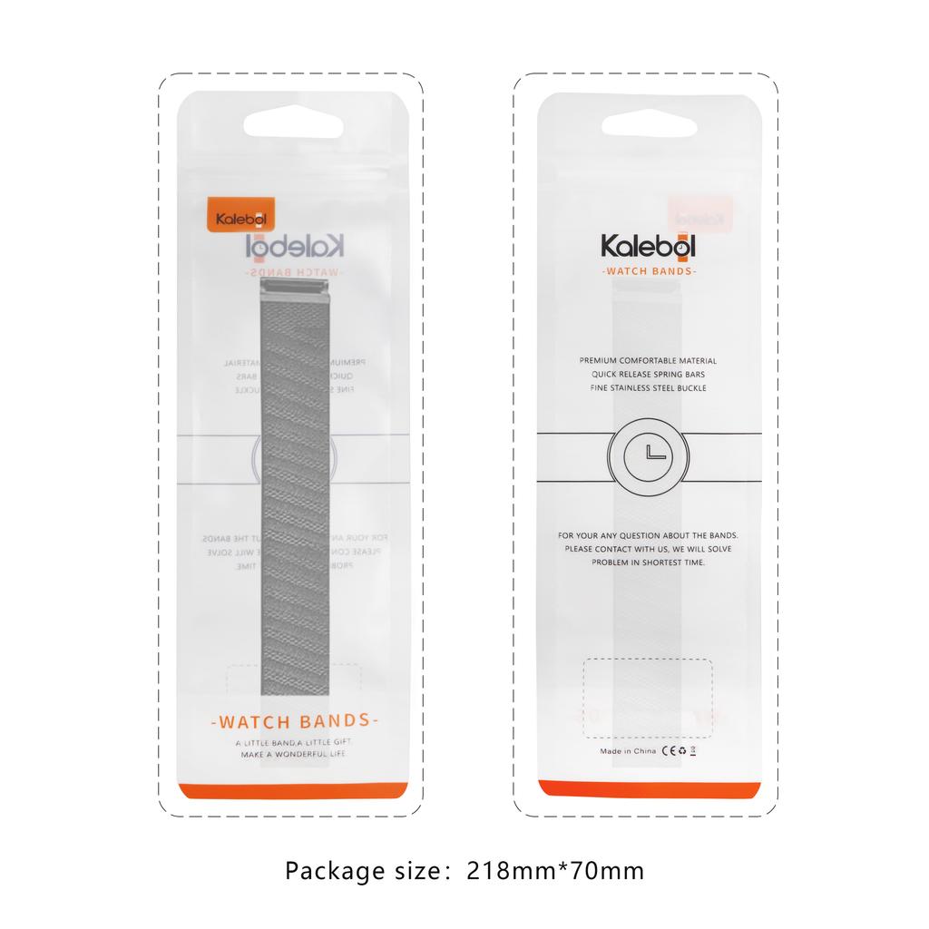 KALEBOL For WHOOP 4.0 Watch Strap Twill Elastic Nylon Woven Wrist Band