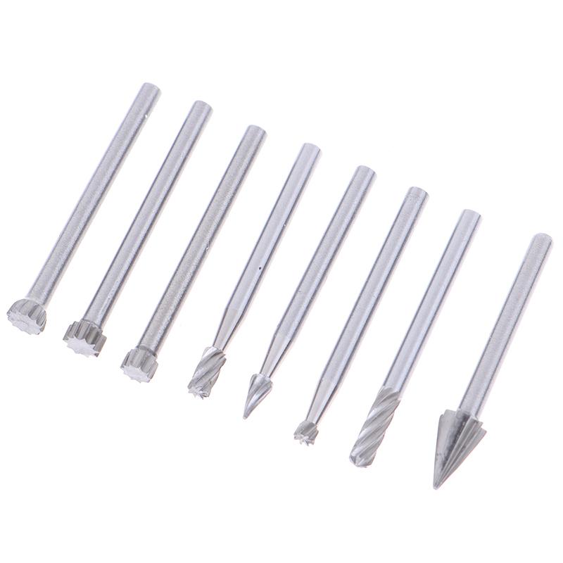 20 szt. Zestaw trzpieni obrotowych z węglika wolframu do szlifierki ciśnieniowej 3 * 40 mm