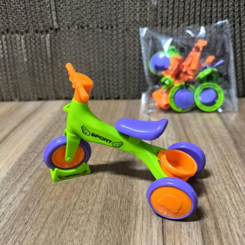 Dollhouse Mini Tricycle Premium Simulation Small Bike Model Durable Miniature Ornament for Home Desktop Collection Hobbyist Presents