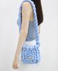 Acho Knitted Pompon Crossbody Bag_Blue