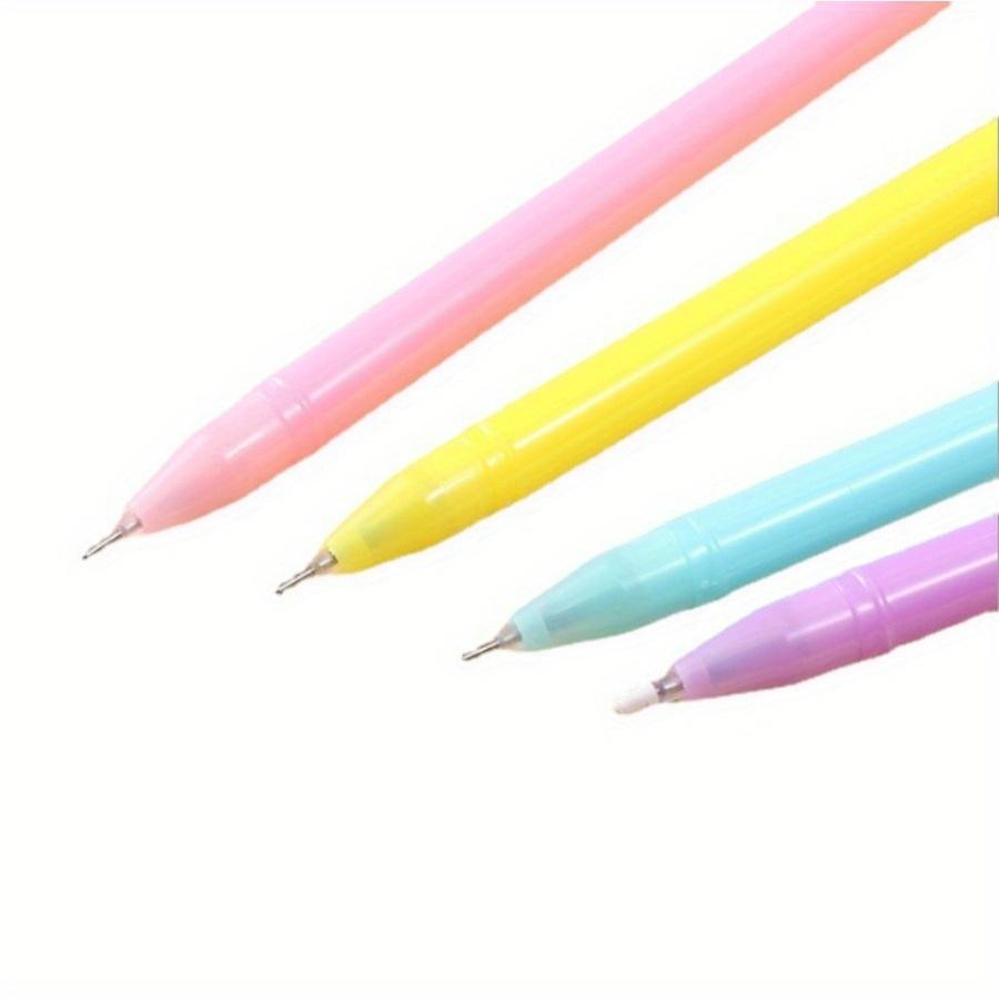 Back To School Season 10pcs 0.5mm Cute Doll Neutral Pen Creative Cartoon Kimono Girl Avatar Neutral Pen Black Water Pen Sign Pen.