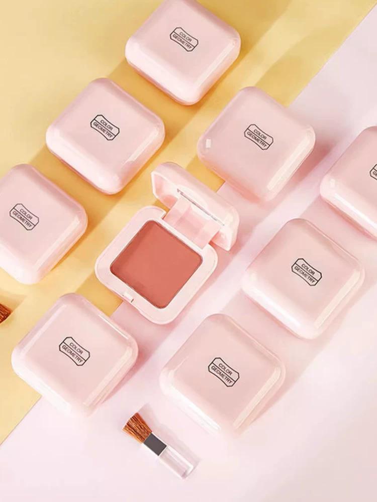 Blush Plate 2025 New Brand Highlight Repair Integrated Combination Plate Red Female Cream Hot Purple Matte Rouge