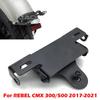 Motorcycle For HONDA Rebel CMX 300 500 CMX500 CMX300 2017-  With LED Light License Plate Holder Tail Tidy Accessories