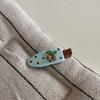 Coffee Cherry Polka Dots Mint Green Hairpin Sweet and Cute Bangs Clip Side Clip Hair Accessories Duckbill Clip New