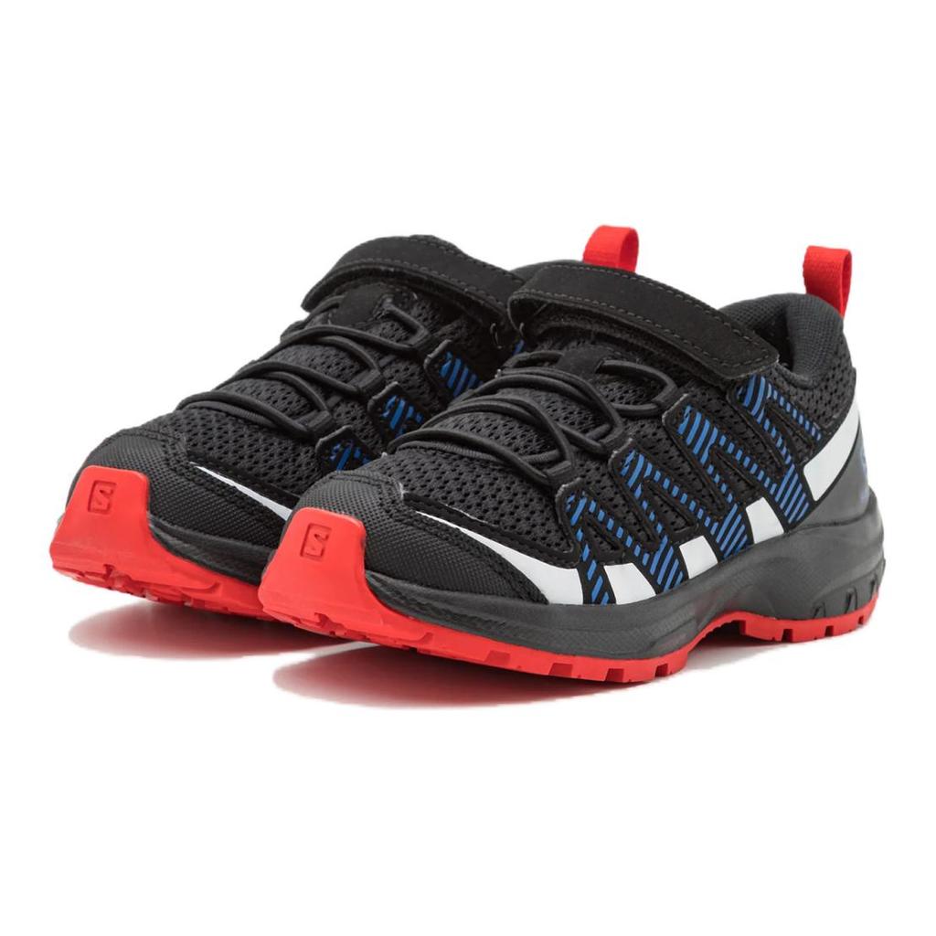 Salomon Xa Pro V8 Simple Comfortable Shock Absorbing Durable Low Top Outdoor Shoes Kids Shoes Black Blue 471415