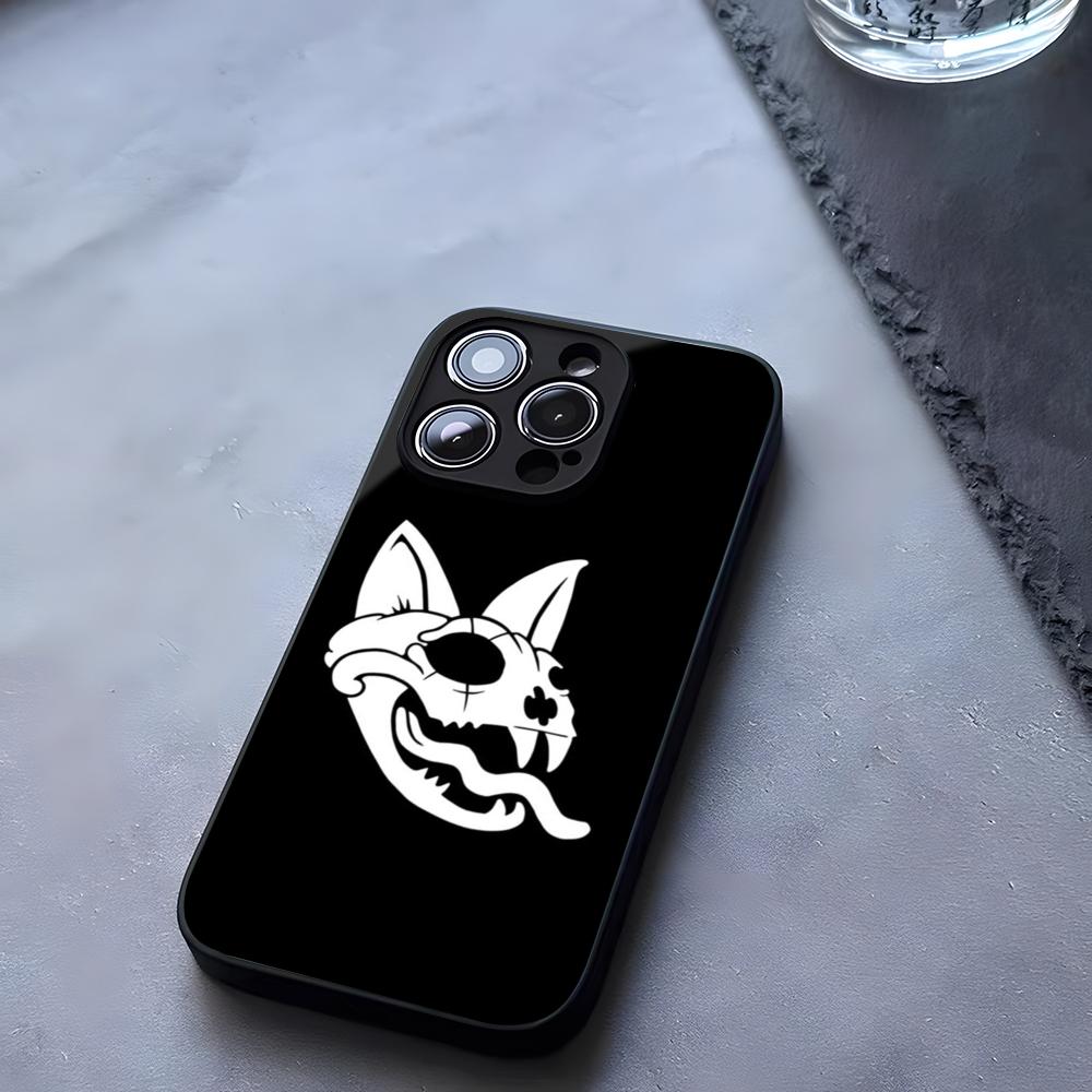 Cartoon Lovejoy Band Phone Case Tempered Glass For IPhone 17 13 14 16 12 15 11 Pro Max Plus Mini X XR SE2020 Coque