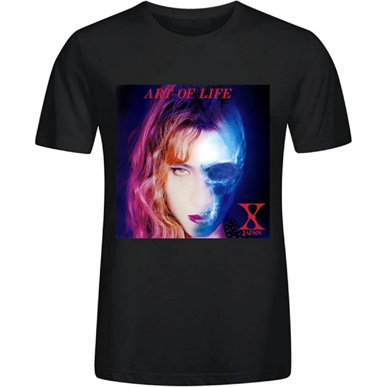 YIN FENG Japan Art of Life Tee Shirts for Men S