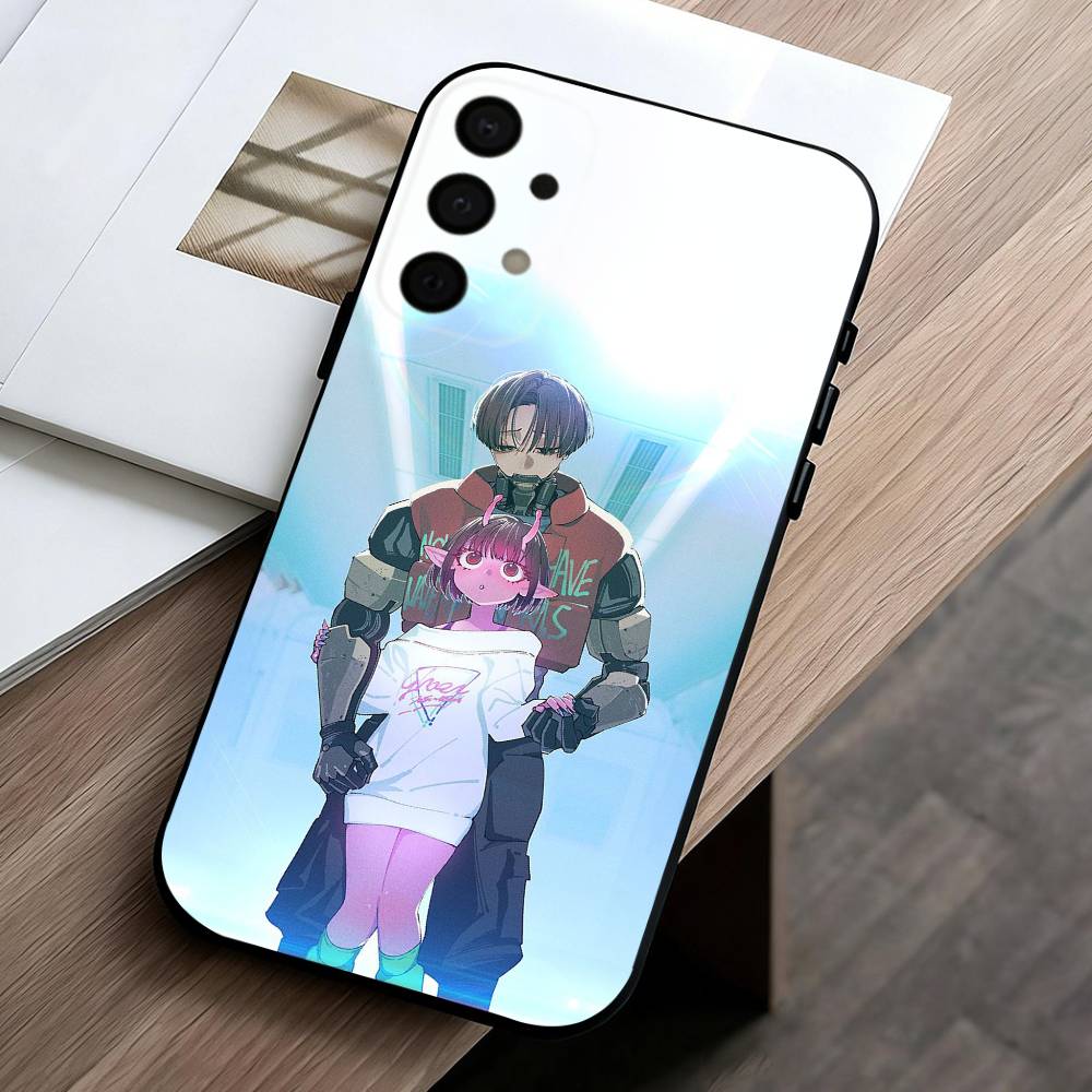 

M-Milky-Y S-Subway-Y Anime Phone Case For Samsung Galaxy A73,A72,A71,A70,A53,A52,A51,Soft Silicone Black Cover Samsung a13 5g