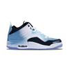 Jordan Courtside 23 Concord Pelle di Mucca Ammortizzazione Resistente all'Abrasione Copertura Mid top Scarpe da Basket Vintage da Uomo AR1000-104(Team767-)