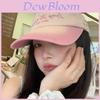 Cotton Baseball Cap For Women With Embroidered Letters Summer Sun Hat Adjustable Fit