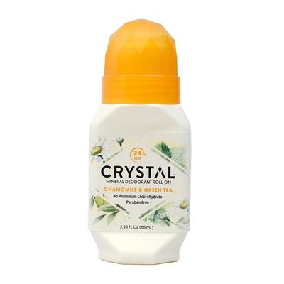Minerální deodorant Essence Roll-on s heřmánkem a zeleným čajem, 2,25 fl.. oz