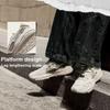 Li Ning CF Origin 2 Fashion Versatile Non-Slip Wear-Resistant Casual Shoes Men Shoes White Gray AGCT323-2