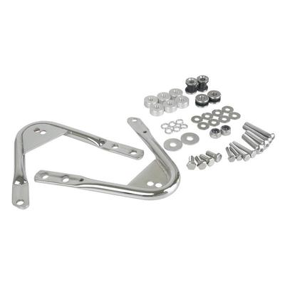 Quick Release Motorcycle Luggage Rack & Backrest for Harley Electra Glide/Road King 97-08