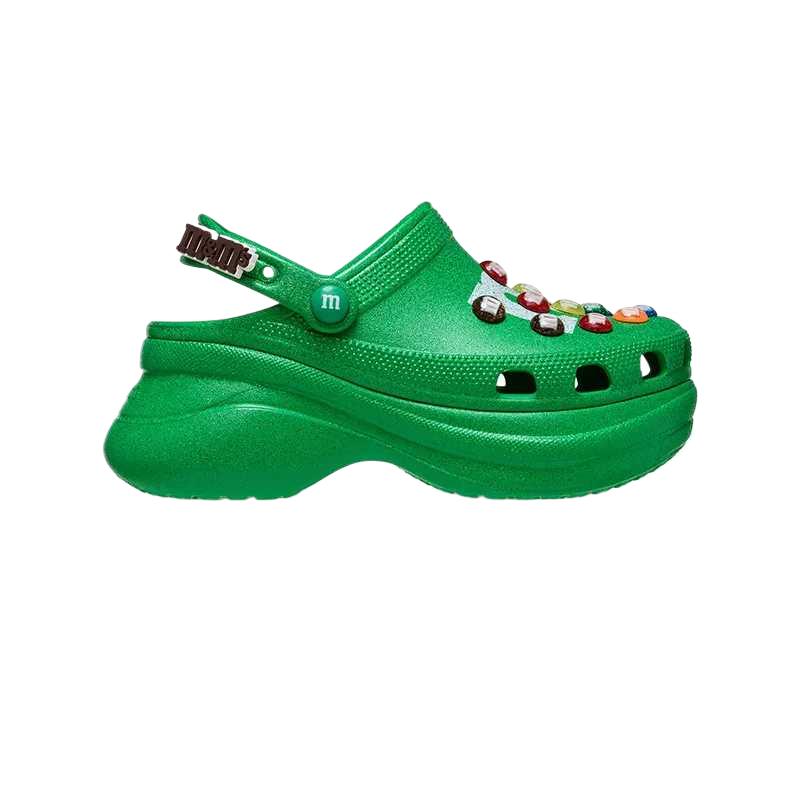 Crocs M&Ms X  Comfortable Stylish Attractive Unique Kids Clogs Kids clogs Green 212260-997
