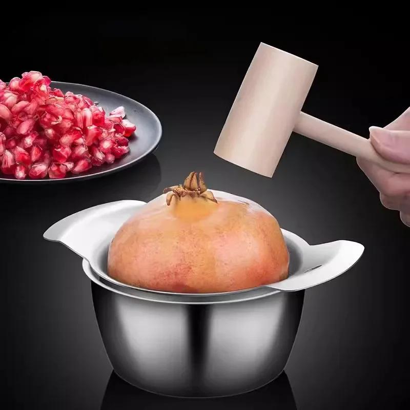 Pomegranate Peel Tool Stainless Steel Pulp Separator Kitchen Fruit Vegetable Tool Quick Peeler Seed Remover Kitchen Accessories