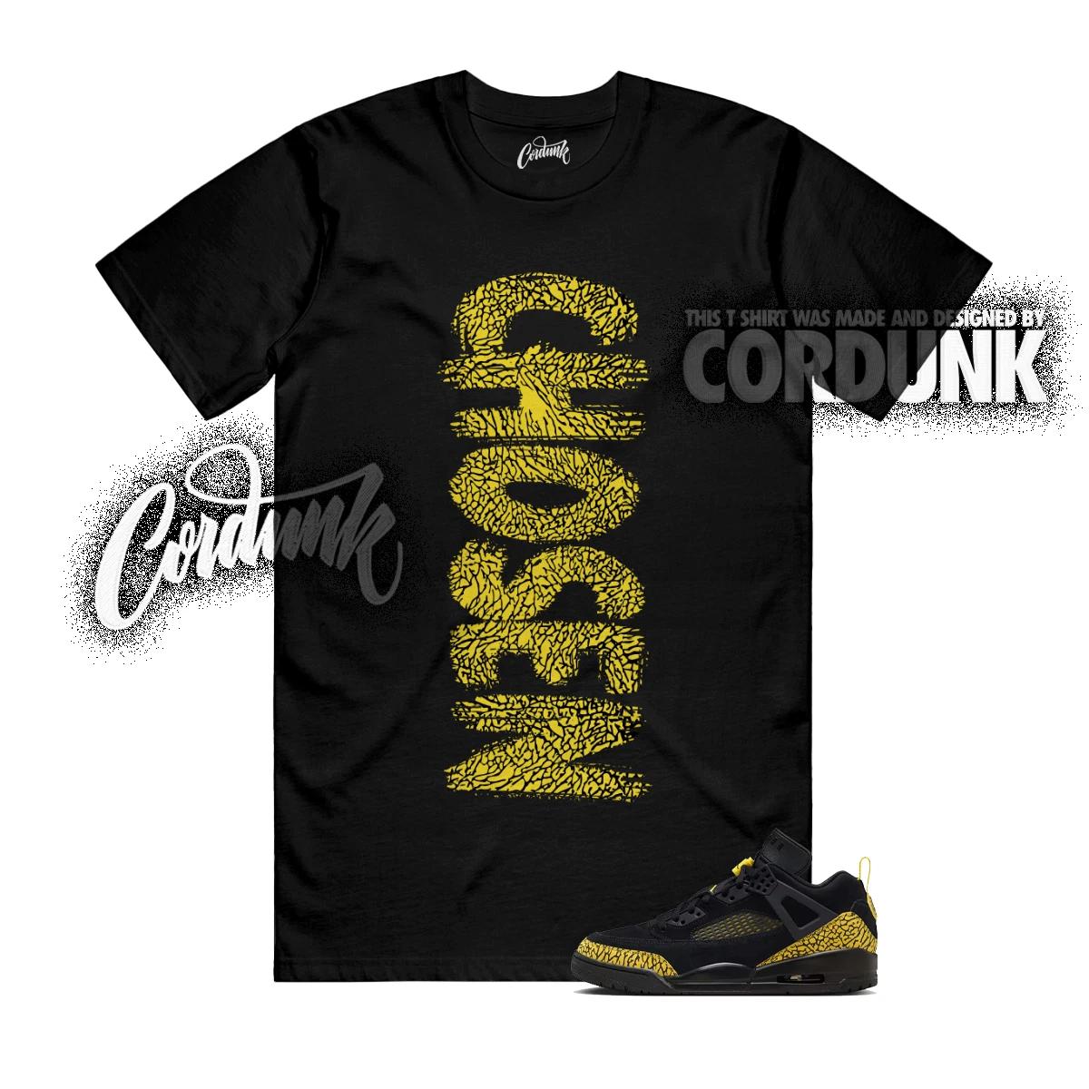 Spizike Low Thunder Speed Yellow Black Lightning Tour New Love T Shirt CHOSEN 160