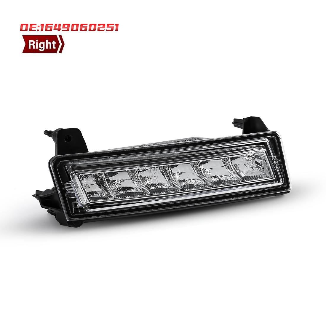 

1649060251 1649060151 DRL для Mercedes Benz W164 X164 X204 ML350 ML450 GL450 GLK350 2009 - 2013 светодиодные дневные ходовые огни