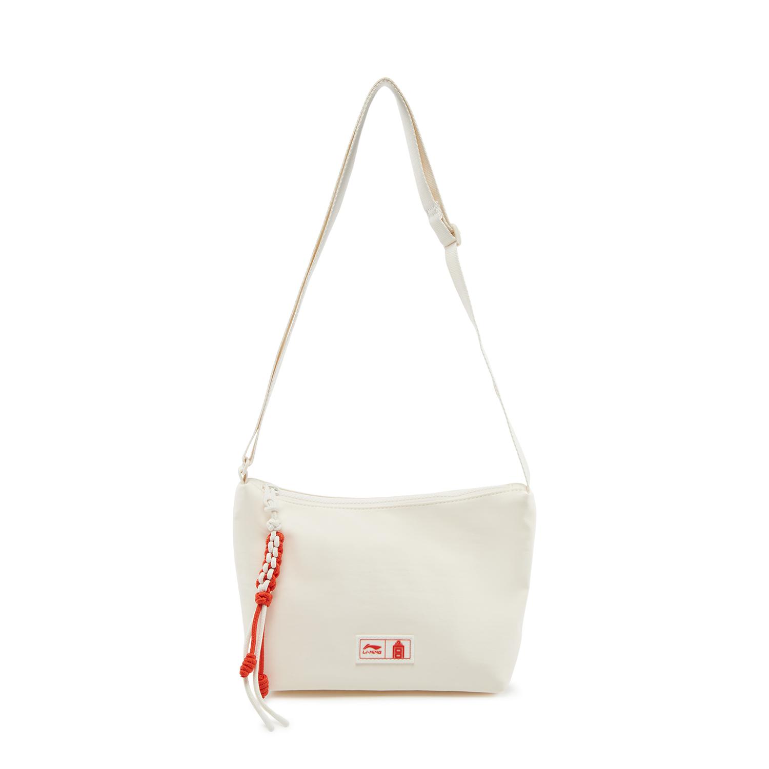 New LiNing The Palace Museum Collaboration Polyamide Shoulder Bag Crossbody Bag Regular Unisex Ivory ABDV253-2 21189165CM 2969₽