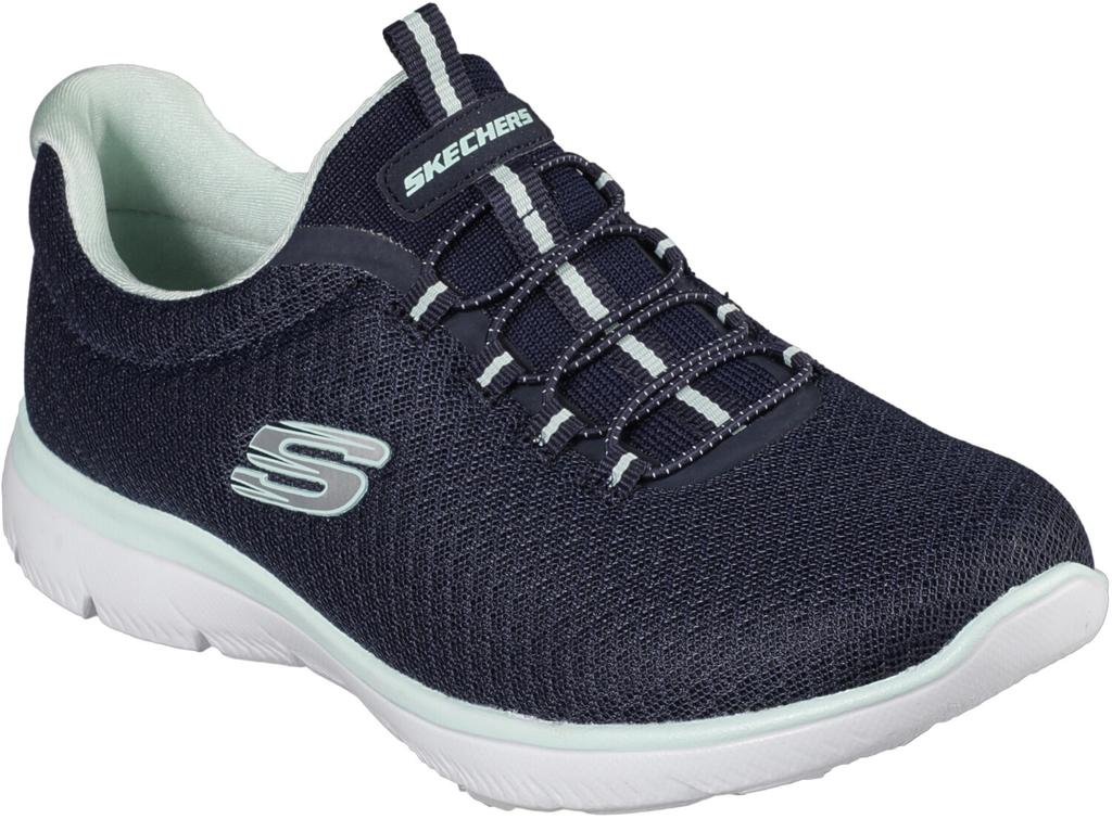 Skechers Summits Navy/aqua Sneakers