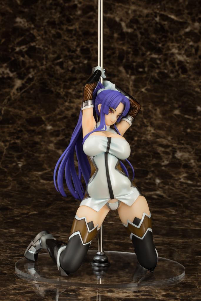 Queen Ted Taimanin Asagi 3 Yatsumurasaki Stangdans Komplett Figur Ver. 1/7