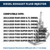 Diesel Exhaust Fluid Injector DEF Injector Compatible With Ram 2500 3500 4500 5500 6.7L 2013-2022 Ford F250 F350 F450 F550 Super Duty 6.7L Diesel