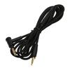 Replacement Earphone Cable OFC 90 Degree Right Angle Plug Upgrade Earphone Wire with Mic for Sennheiser Headphones 4.9ft