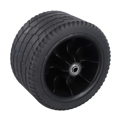 Rozstaw osi 8,5 cm 8-calowe koło PU Koło do wózka kempingowego Koło zapasowe Koło użytkowe