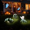 3pcs Halloween Outdoor Skeleton Decor Realistic Skull Ornaments Props Skeleton Coming Out Of Ground Ground Breaker Skeleton