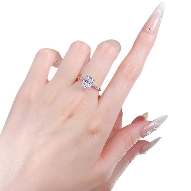 7 * 9 Fat Square Ring Women'S Daily Classic