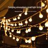 Waterproof Outdoor LED Solar Bubble Ball String Lights - Colorful Garden & Festival Decoration