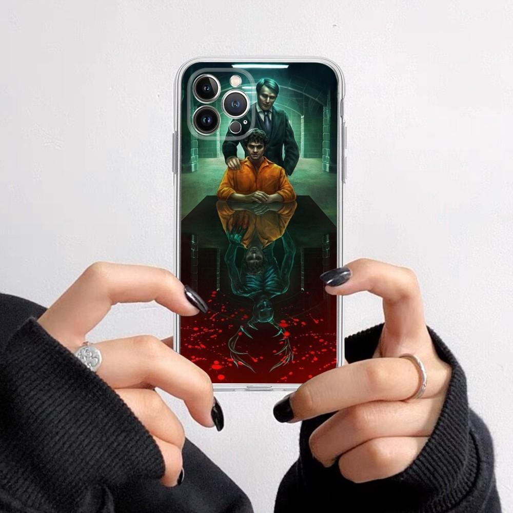 

Hannibal Phone Case for iPhone 16 15 8 7 6 6S Plus X SE XR XS 14 11 12 13 Mini Pro Max Mobile Case iPhone 14 pro