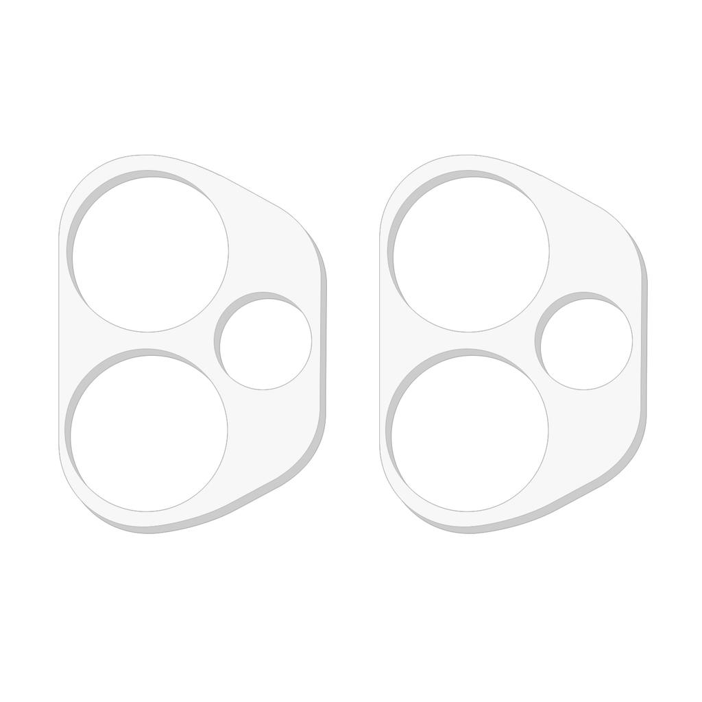 2Pcs For Honor 400 5G (Global) Camera Lens Protector 3D Arc Edge Anti-Scratch Tempered Glass Lens Film