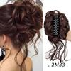 Multi-Color Long Tassel Hair Tie Clip with Fluffy Silk Flower Bud - Celebrity Style