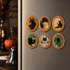 Halloween Refrigerator - Magnetic Fridge Decorative Sticker for Kitchen, Home, Party