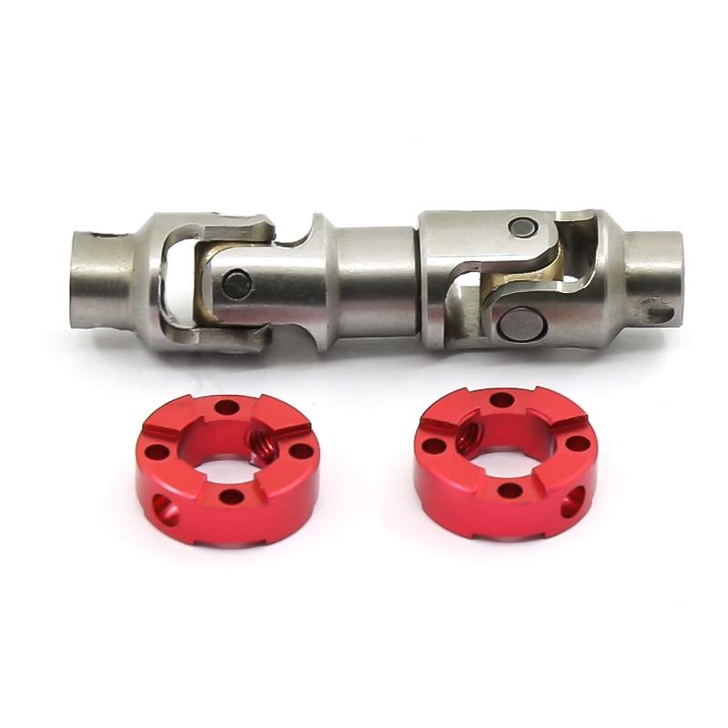 Metal Flange Head Transmission Shaft CVD for 1/14 Tamiya RC Truck 1/10 RC Car SCX10 D90 RC4WD AXIAL