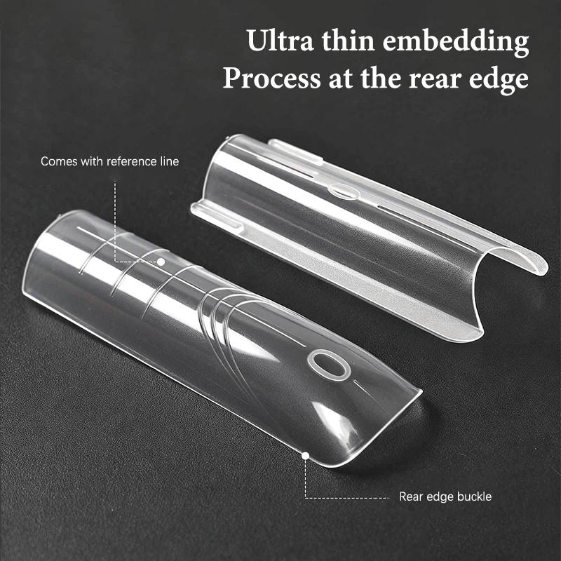 Sandwich Dual Nail Forms 280Pcs 14 Size Extensions-Dual Forms Coffin Almond Nail Forms Top Mold Bottom Mold