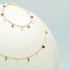 Bracelet - LUXENTER - Sumju - Argent 925 - Zircons multicolores - finition or jaune 18k