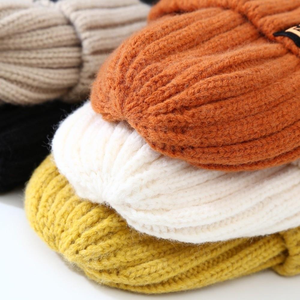 Long Label Knit Beanie Soft Warm Cap Fashion Winter Hat  Winter Season