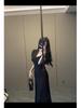 2025 Temperamental French Style Slimming Summer Slit Dress - Women's Sexy Short Sleeve Design