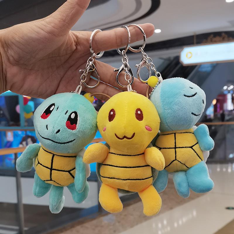 Cute Little Turtle Pendant Plush Toy Doll Jenig Turtle Bag Hanging Ornament Keychain Doll