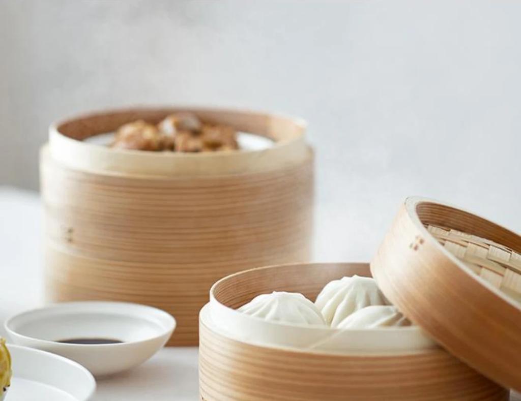 220V Elektrický parní hrnec Multifunkční domácí vícevrstvý bambusový parní hrnec Parní hrnec Snídaňový přístroj