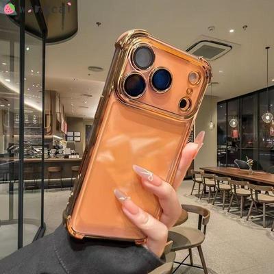 Husă de telefon transparentă de lux cu colțuri întărite Pentru Vivo Y21 Y21S Y20A Y20T Y20S Y19S Y19 Y18E Y17S Y16 Y15S Y12A Y3 Capac cu Ramă Placată