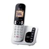 Téléphone sans fil numérique panasonic kx-tgc260jts avec messagerie téléphonique, mains libres et écran lumineux