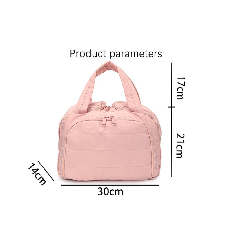 Women's makeup bag lightweight large-capacity compartmentalized storage bag travel toiletries bag
