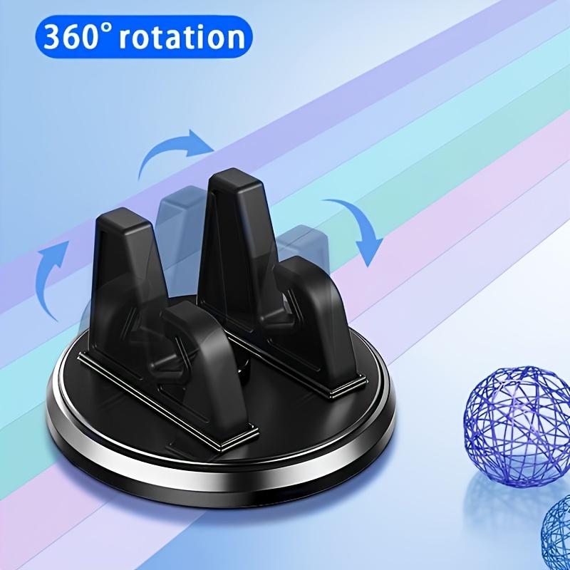 Car Mount Non-Slip 360° Rotatable ABS Dashboard Mount Adjustable Car Phone Holder for GPS and Mobile Devices,Adjustable Phone Stand